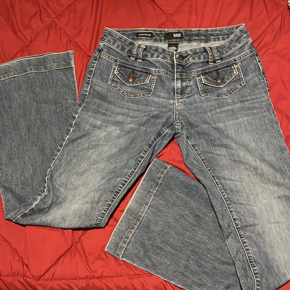 Ana modern flare leg jeans size 8